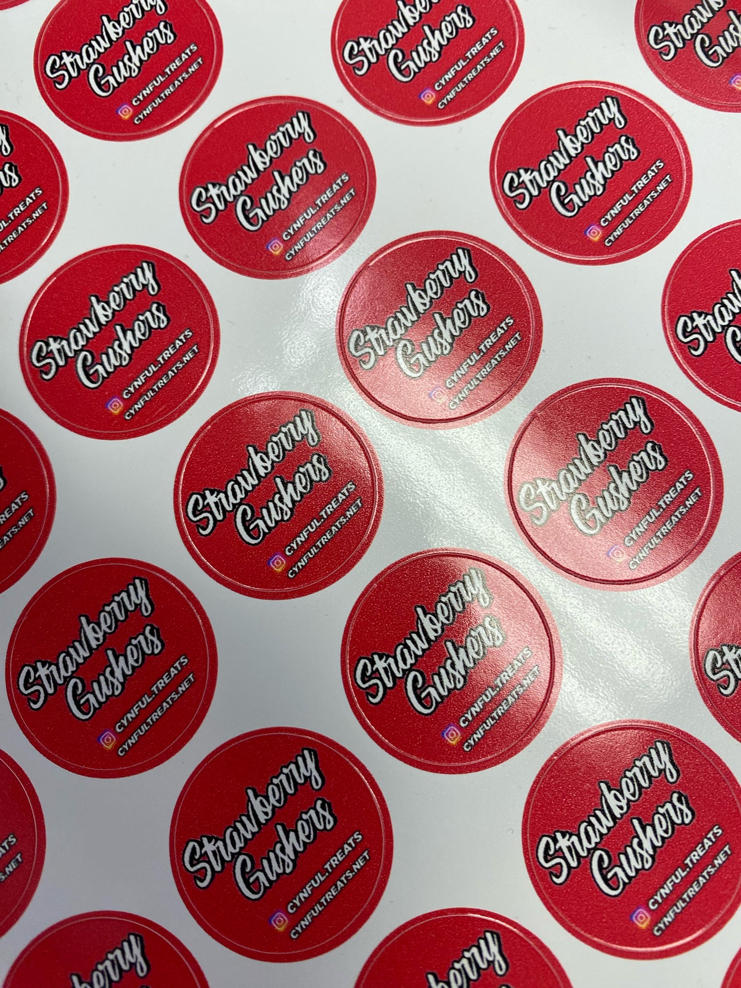 Stickers 2"x2" 100pcs Roll