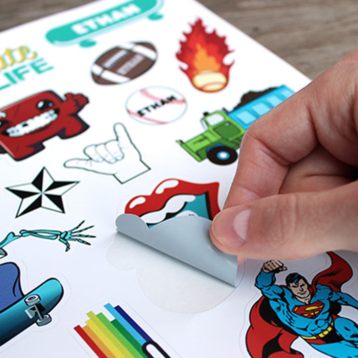 Stickers 2"x2" 100pcs Roll