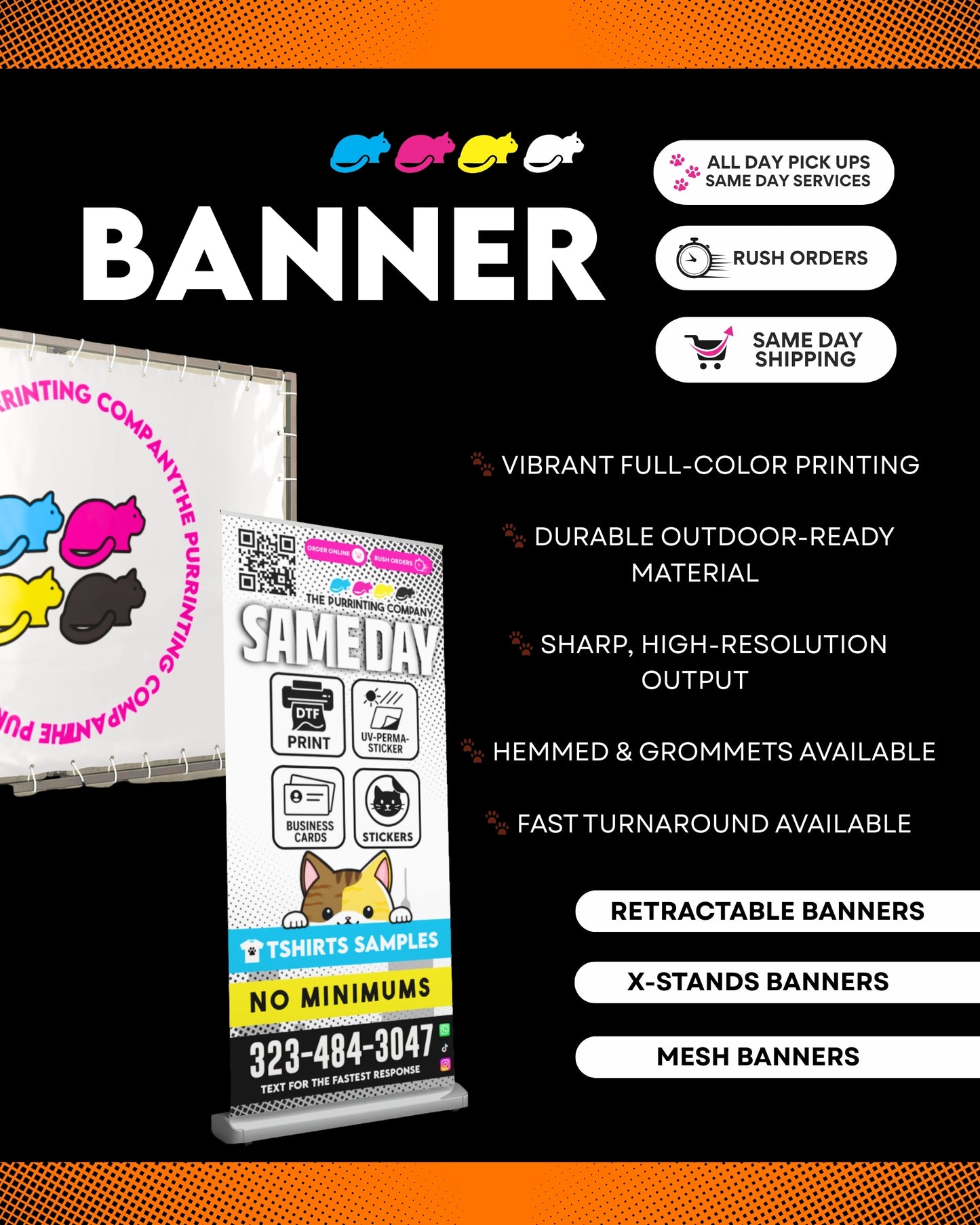 13 oz VINYL BANNER