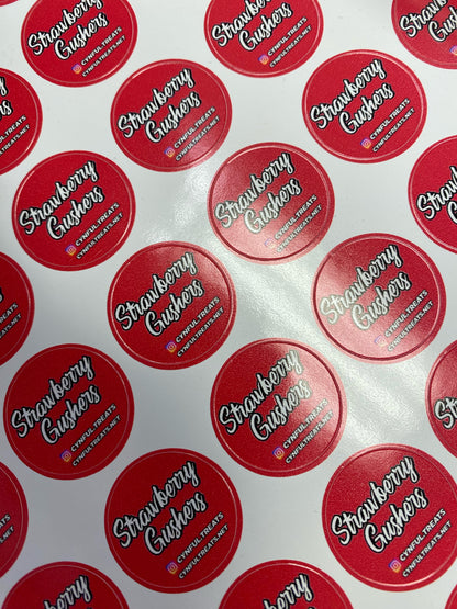 Stickers 2"x2" 100pcs Roll