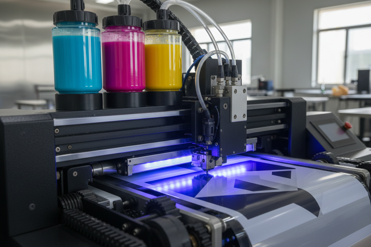 UV DTF CMYKW Ink